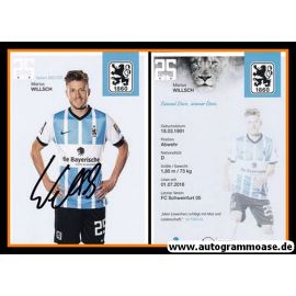 Autogramm Fussball | TSV 1860 München | 2021 | Marius WILLSCH