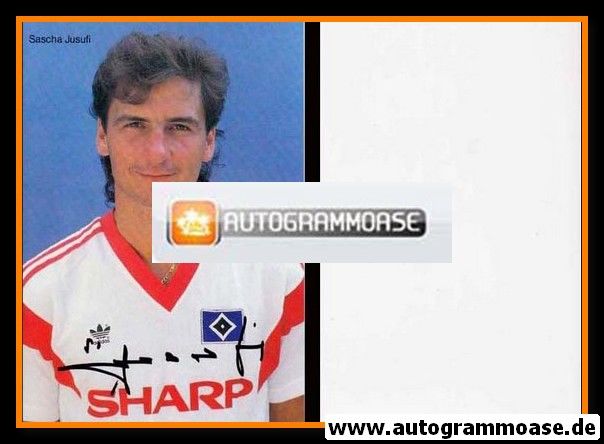 Autogramm Fussball | Hamburger SV | 1987 | Sascha JUSUFI
