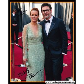 Autogramme Film (Frankreich) | Berenice BEJO + Michel HAZANAVICIUS | 2012 Foto (Oscar) XL