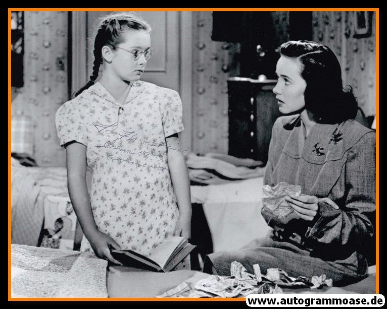 Autogramm Film (USA) | Edna May WONACOTT | 1943 Foto "Shadow Of A Doubt" XL
