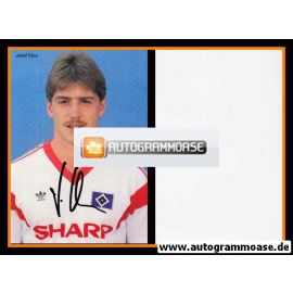Autogramm Fussball | Hamburger SV | 1987 | Josef KLOS