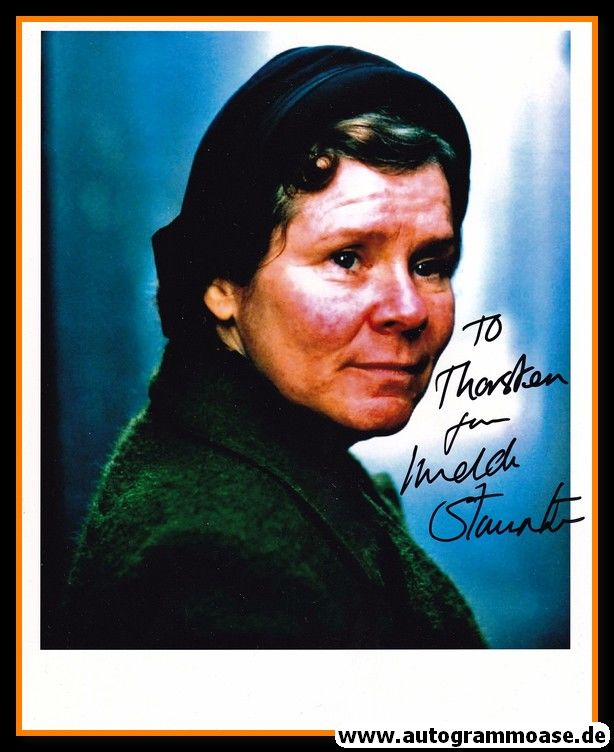 Autogramm Film (UK) | Imelda STAUNTON | 2004 Foto "Vera Drake"