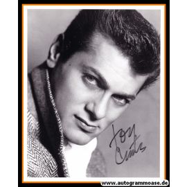 Autogramm Film (USA) | Tony CURTIS | 1950er Foto (Portrait SW XL)