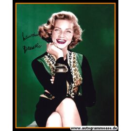 Autogramm Film (USA) | Lauren BACALL | 1950er Foto (Portrait Color XL)