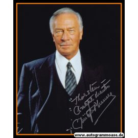 Autogramm Film (Kanada) | Christopher PLUMMER | 2000er Foto (Portrait Color XL)