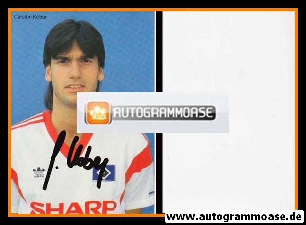 Autogramm Fussball | Hamburger SV | 1987 | Carsten KOBER