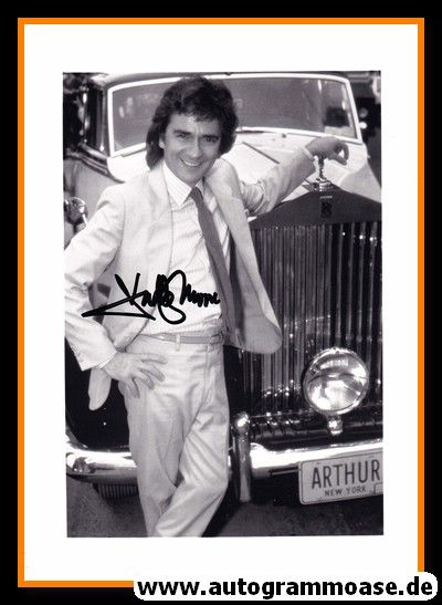 Autogramm Film (UK) | Dudley MOORE | 1981 Foto "Arthur"