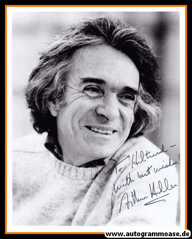 Autogramm Film (Kanada) | Arthur HILLER | 1980er Foto (Portrait SW XL)