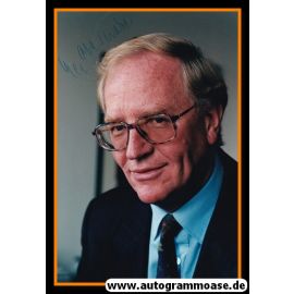 Autogramm Wirtschaft | Georg OBERMEIER | 1990er Foto (Portrait Color) VIAG 2