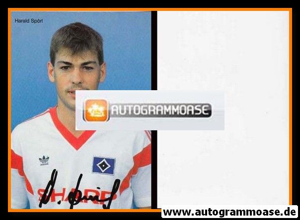 Autogramm Fussball | Hamburger SV | 1987 | Harald SPÖRL