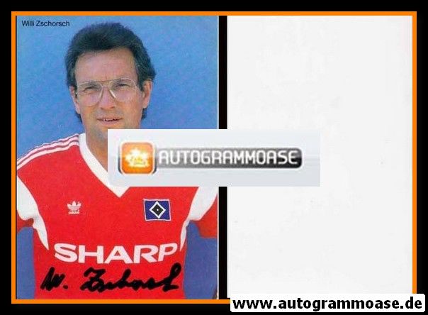 Autogramm Fussball | Hamburger SV | 1987 | Willi ZSCHORSCH