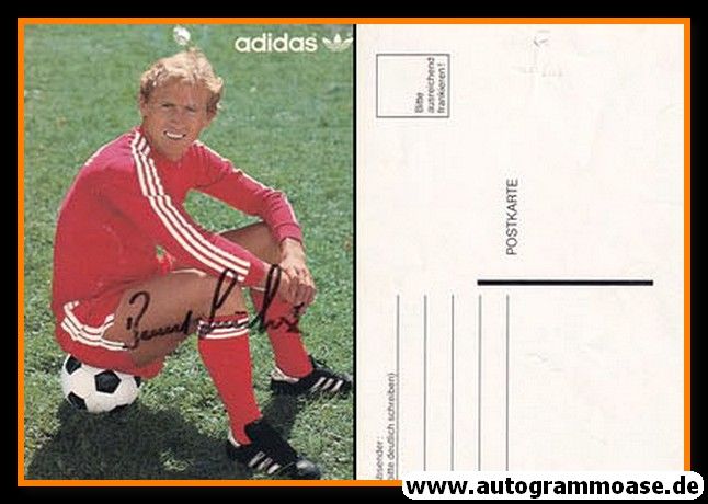 Autogramm Fussball | FC Bayern München | 1970er Adidas | Bernd DÜRNBERGER _