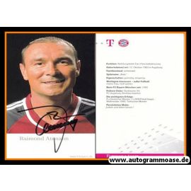 Autogramm Fussball | FC Bayern München | 2002 | Raimond AUMANN