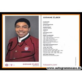 Autogramm Fussball | FC Bayern München | 2017 | Giovane ELBER