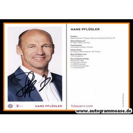 Autogramm Fussball | FC Bayern München | 2016 | Hans PFLÜGLER