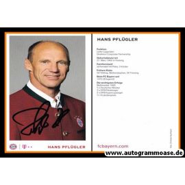 Autogramm Fussball | FC Bayern München | 2018 | Hans PFLÜGLER