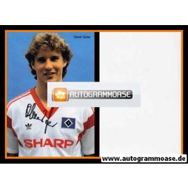 Autogramm Fussball | Hamburger SV | 1988 | Oliver GEIER