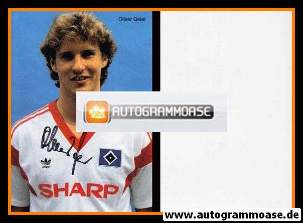 Autogramm Fussball | Hamburger SV | 1988 | Oliver GEIER