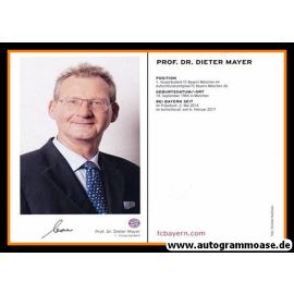 Autogramm Fussball | FC Bayern München | 2017 | Dieter MAYER