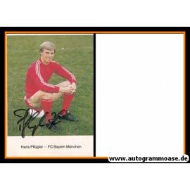 Autogramm Fussball | FC Bayern München | 1970er | Hans PFLÜGLER