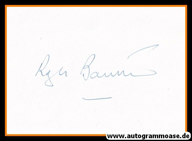 Autograph Mittelstrecke | Roger BANNISTER (EM-Sieger 1954)