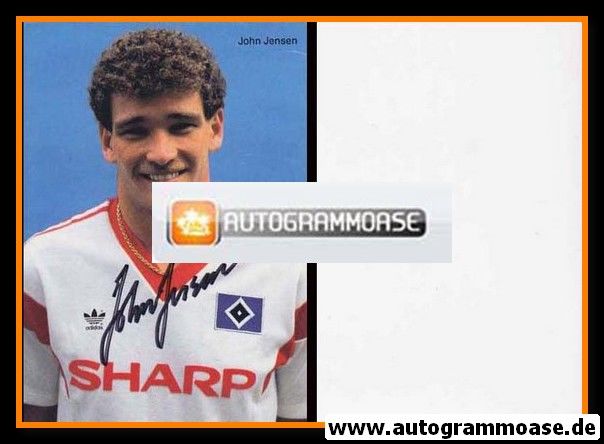 Autogramm Fussball | Hamburger SV | 1988 | John JENSEN