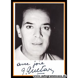 Autogramm Film (Frankreich) | Georges GUETARY | 1950er Foto (Portrait SW)