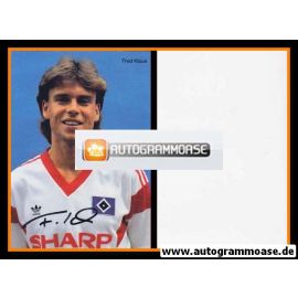 Autogramm Fussball | Hamburger SV | 1988 | Fred KLAUS