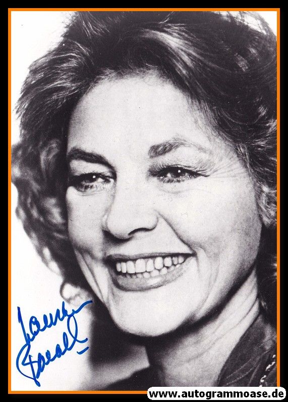 Autogramm Film (USA) | Lauren BACALL | 1979 Foto "The Rockford Files"