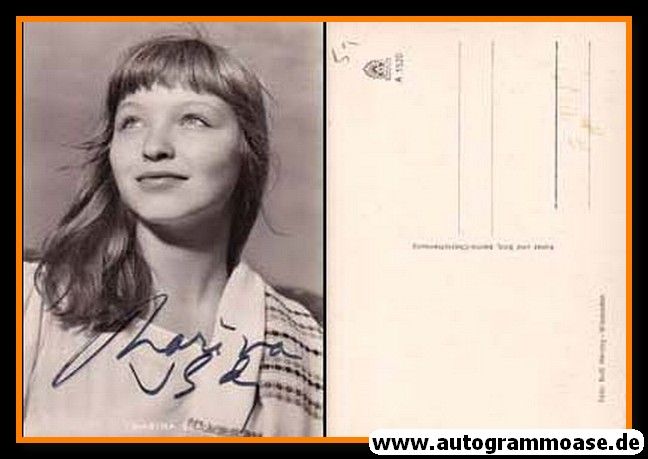 Autogramm Film (Frankreich) | Marina VLADY | 1960er (Portrait SW) Herzog A1520