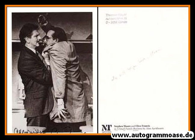 Autogramm Film (UK) | Clive FRANCIS | 1987 "Small Family Business"