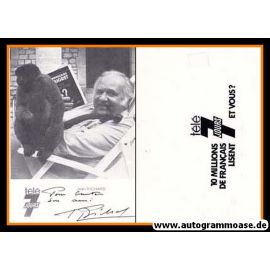 Autogramm Film (Frankreich) | Jean RICHARD | 1970er "Maigret" Tele7