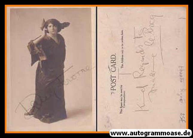 Autogramm Film (USA) | Daisy JEROME | 1910er (Portrait SW)