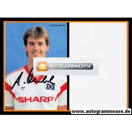 Autogramm Fussball | Hamburger SV | 1988 | Andreas MERKLE