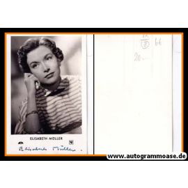 Autogramm Schauspieler | Elisabeth MÜLLER | 1950er (Portrait SW NF)
