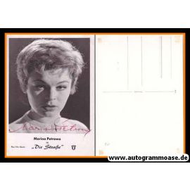 Autogramm Film | Marina PETROWA | 1958 "Die Strasse" (Rex)