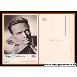 Autogramm Film | Erich SCHELLOW | 1954 "Die Drei Vom Variete" (DLF)