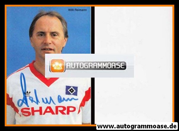 Autogramm Fussball | Hamburger SV | 1988 | Willi REIMANN