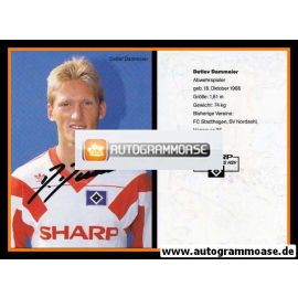 Autogramm Fussball | Hamburger SV | 1989 | Detlev DAMMEIER