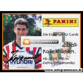 Autogramm Fussball | Hamburger SV | 1995 Hyundai | Marijan KOVACEVIC