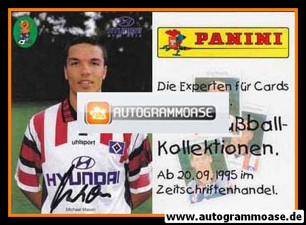 Autogramm Fussball | Hamburger SV | 1995 Hyundai | Michael MASON