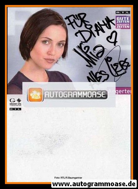 Autogramm TV | RTL | Mia AEGERTER | 2000er "GZSZ"