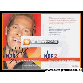 Autogramm Radio | NDR2 | Hinnerk BAUMGARTEN | 2000er (Portrait Color)