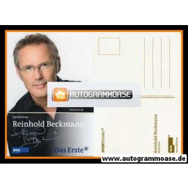 Autogramm TV | ARD | Reinhold BECKMANN | 2000er "Sportschau" (Schirnhofer)