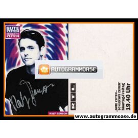 Autogramm TV | RTL | Ralf BENSON | 2000er ""GZSZ" (Pop-Art)