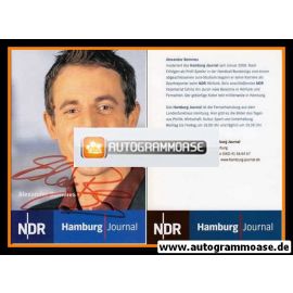Autogramm TV | NDR | Alexander BOMMES | 2000er "Hamburg Journal"