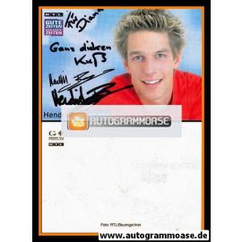 Autogramm TV | RTL | Hendrik BORGMANN | 2000er "GZSZ" (Baumgartner)