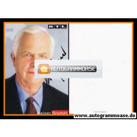 Autogramm TV | RTL | Heiner BREMER | 2000er (Portrait Color) Menne
