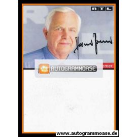 Autogramm TV | RTL | Heiner BREMER | 2000er (Portrait Color Querformat)