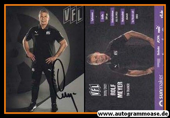 Autogramm Fussball | VfL Osnabrück | 2020 | Rolf MEYER